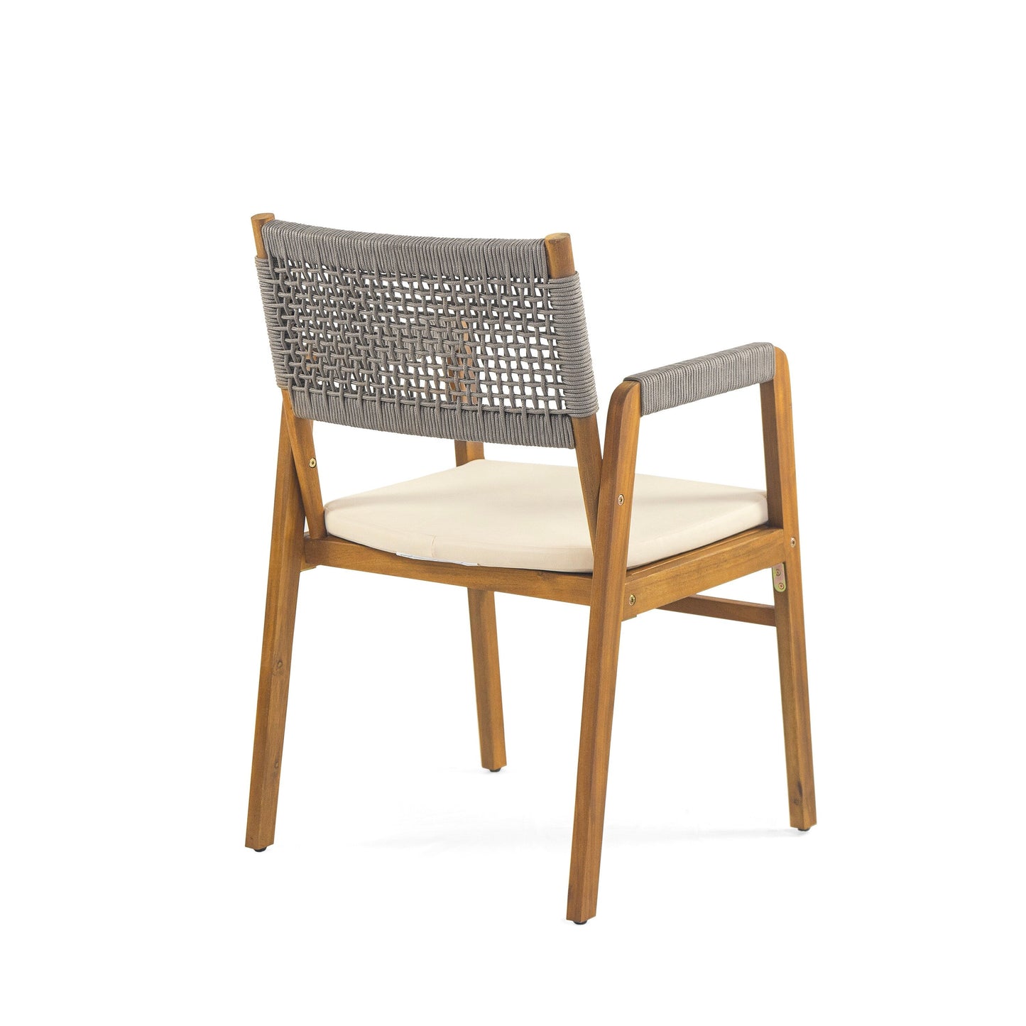 Ensemble de repas Captef pour extérieur, 5 pièces, en bois d'acacia, par Christopher Knight Home