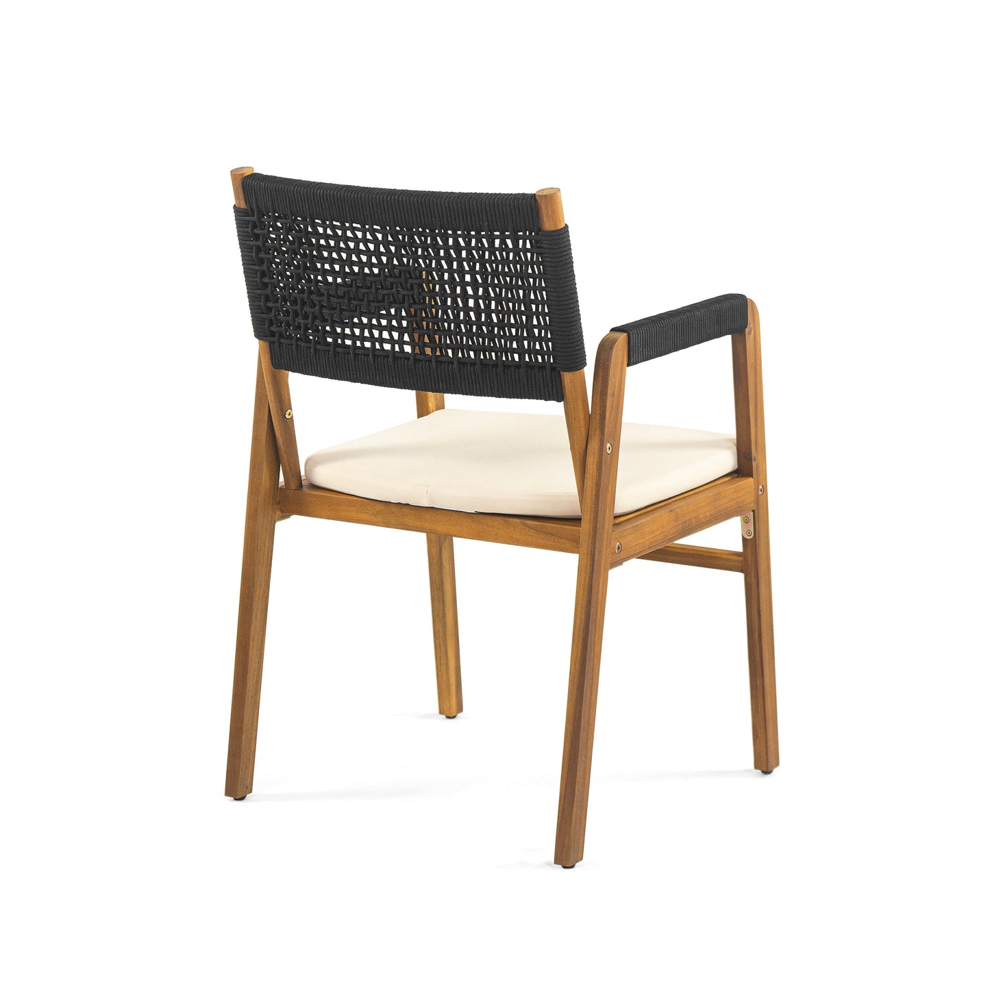 Ensemble de repas Captef pour extérieur, 5 pièces, en bois d'acacia, par Christopher Knight Home