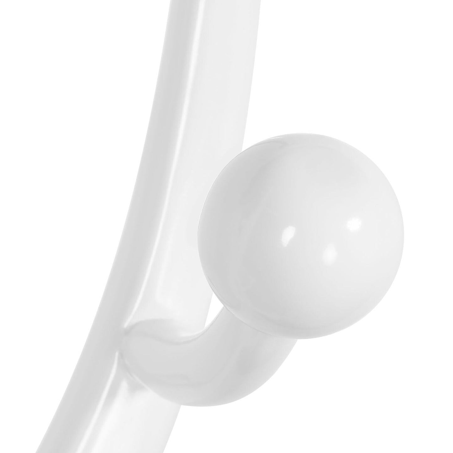 Porte-manteau sur pied en bois de caoutchouc en forme de branche d'arbre avec 8 crochets - 62,2 cm (l) x 179,5 cm (h)