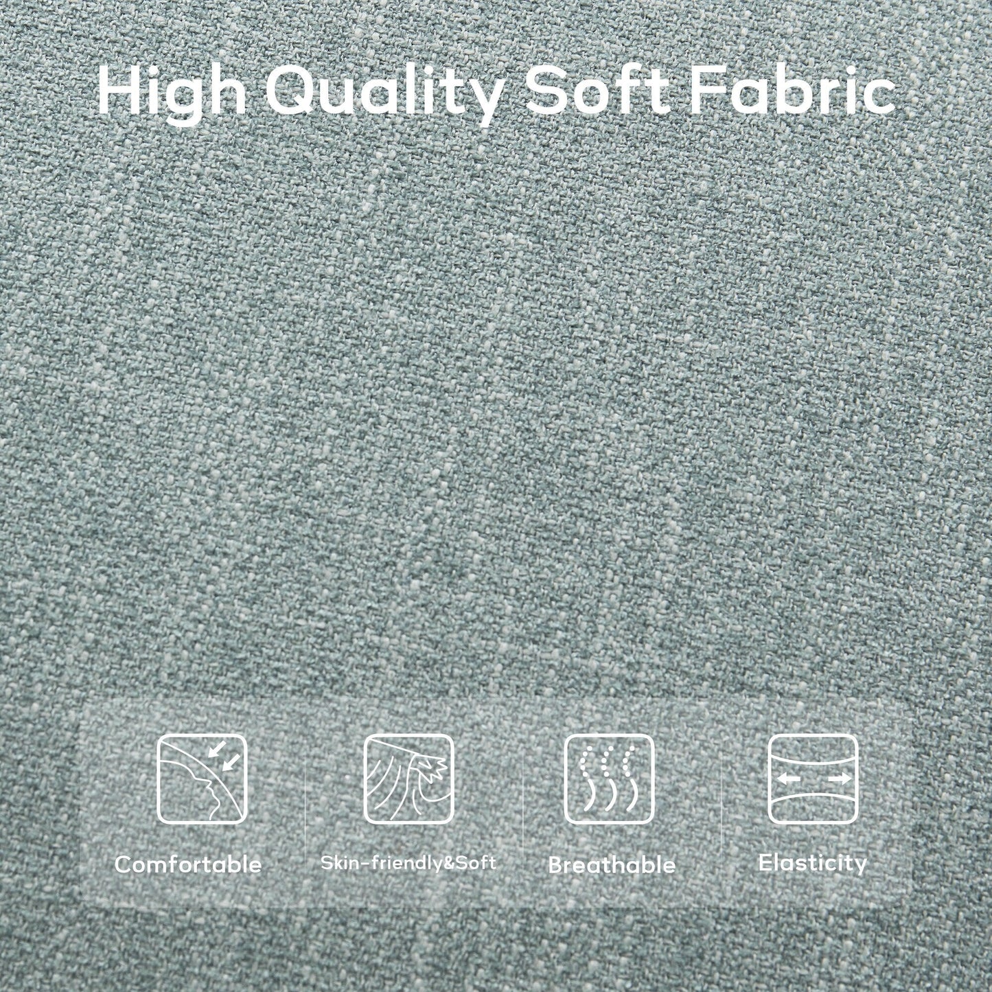 Banc d'entrée recouvert de tissu, banc de chambre à coucher pour le pied du lit, beige, en bois massif, 44 pouces