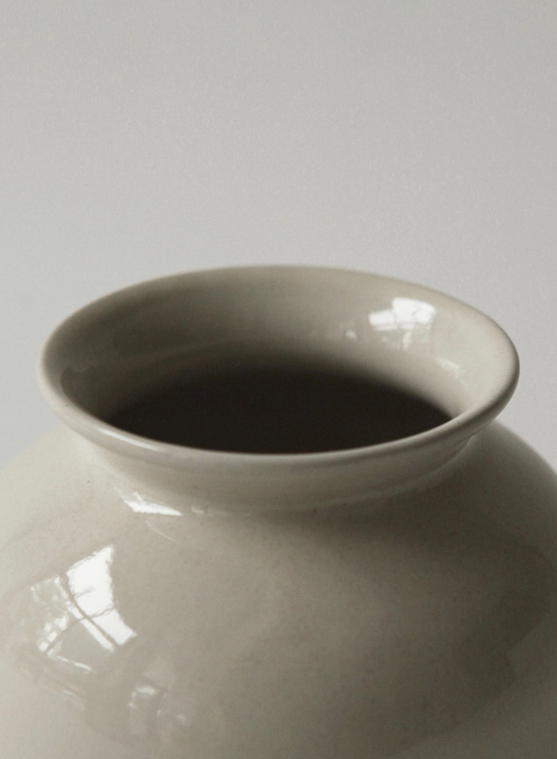 Vase en céramique NR, sable