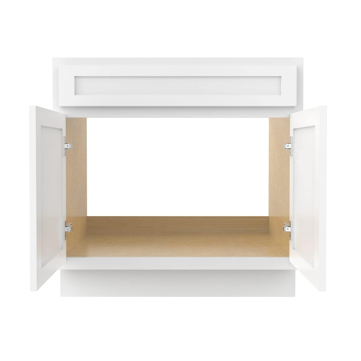 Meuble-lavabo de salle de bain Art Vanity à 36 pouces avec lavabo simple.