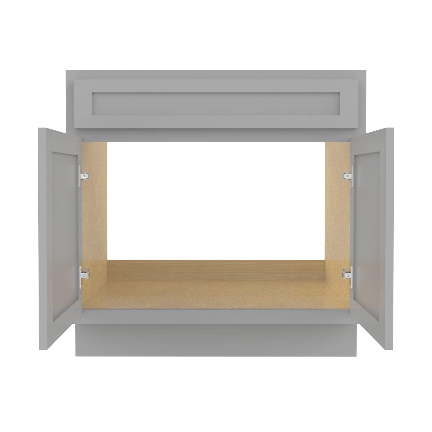 Meuble-lavabo de salle de bain Art Vanity à 36 pouces avec lavabo simple.