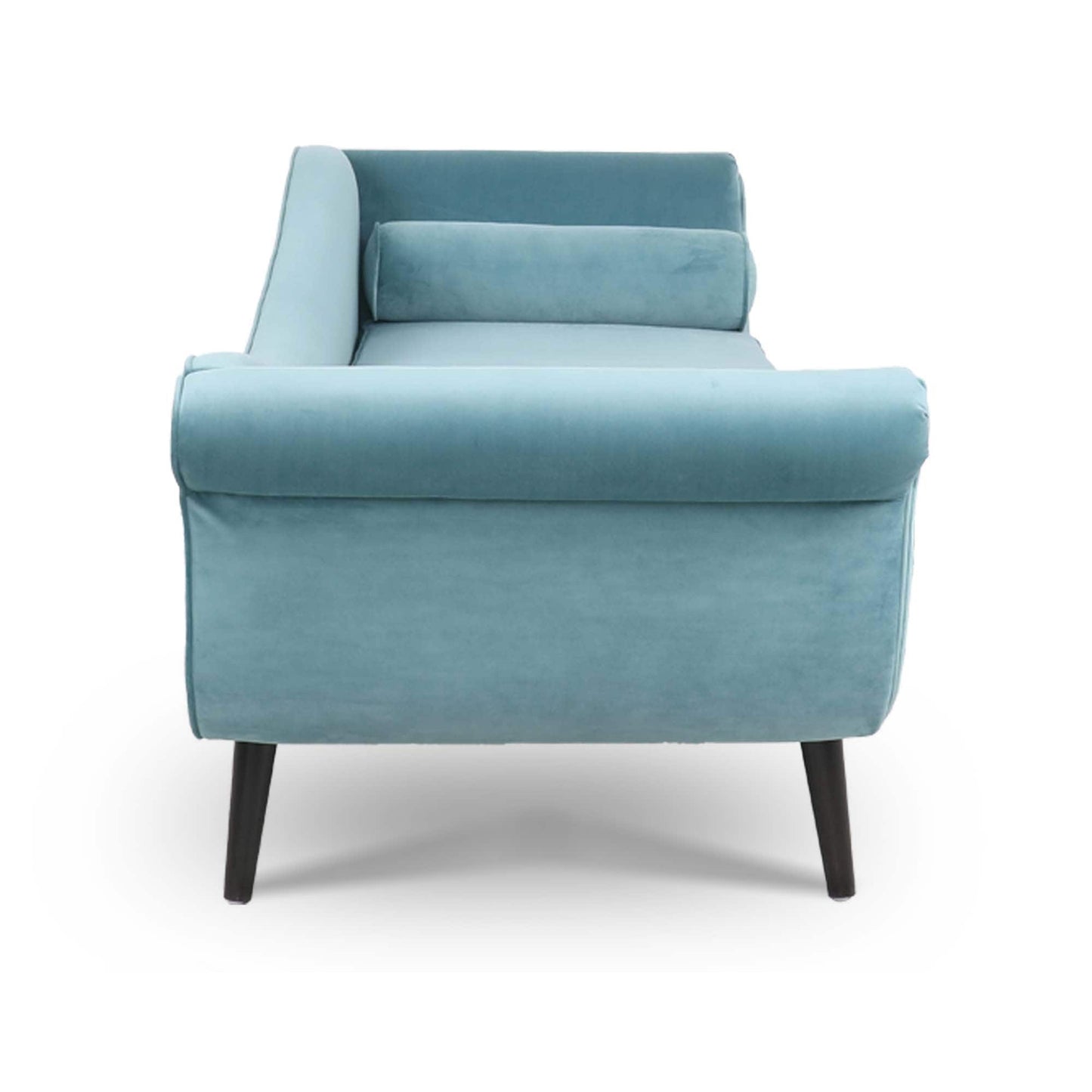 Chaise longue vintage avec accoudoirs enroulés de Christopher Knight Home