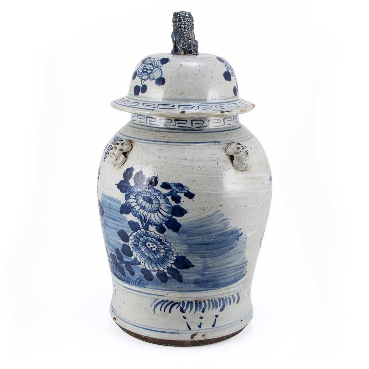 Pot de temple vintage pour plantes de quatre saisons - Grand modèle