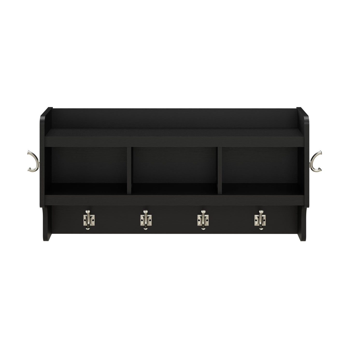 Porte-manteau mural Woodland 40W avec étagère de Bush Furniture