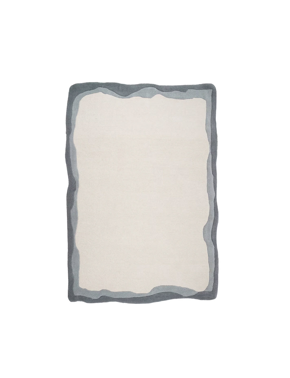 Tapis de sol rectangulaire Tamy Grey 5'x7'