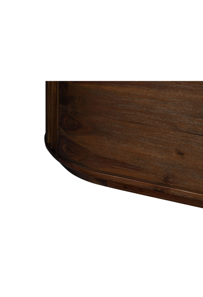 Commode Cadenza en acacia, noyer