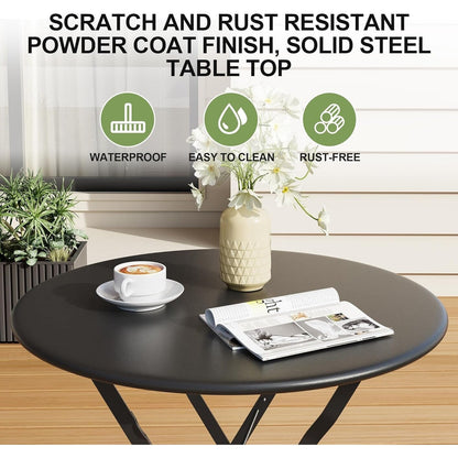 Ensembles de bistro de terrasse 3 pièces