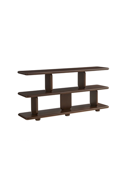 Bibliothèque Perch, noyer