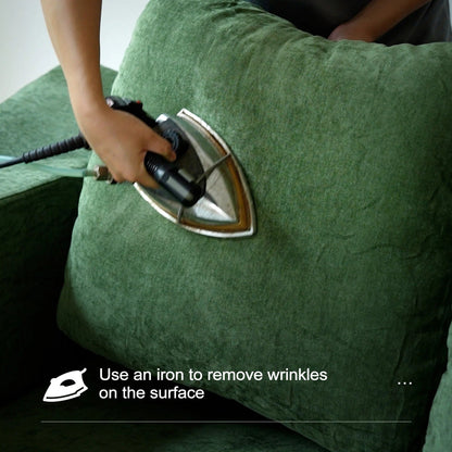 Canapé-lit convertible rembourré de 70,87 pouces, chaise convertible, canapé de sol confortable pour salon, chambre à coucher, tissu chenille