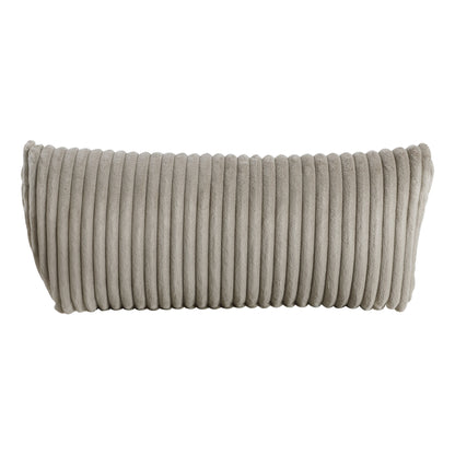 Fauteuil inclinable manuel pivotant et basculant en velours côtelé Braidy