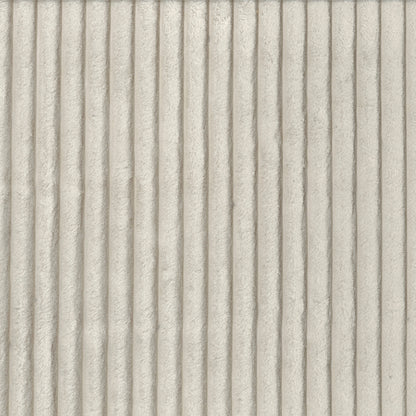 Fauteuil inclinable manuel pivotant et basculant en velours côtelé Braidy