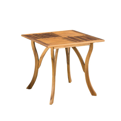 Ensemble de repas Captef pour extérieur, 5 pièces, en bois d'acacia, par Christopher Knight Home