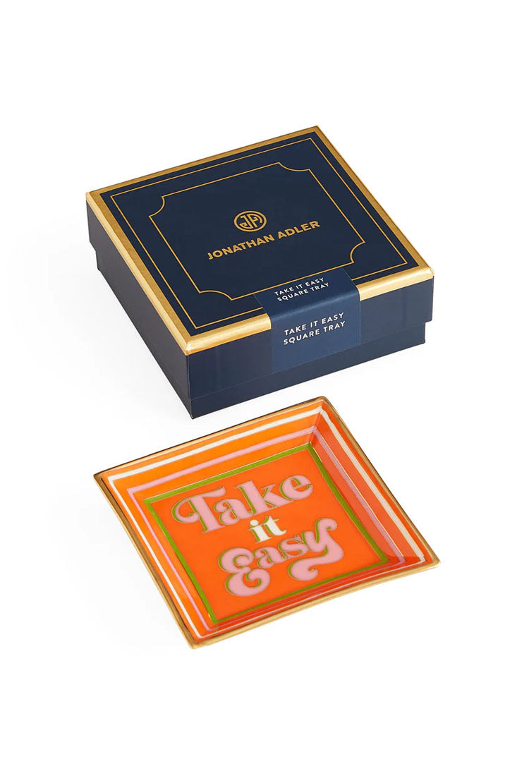 Jonathan Adler Take It Easy Plateau carré