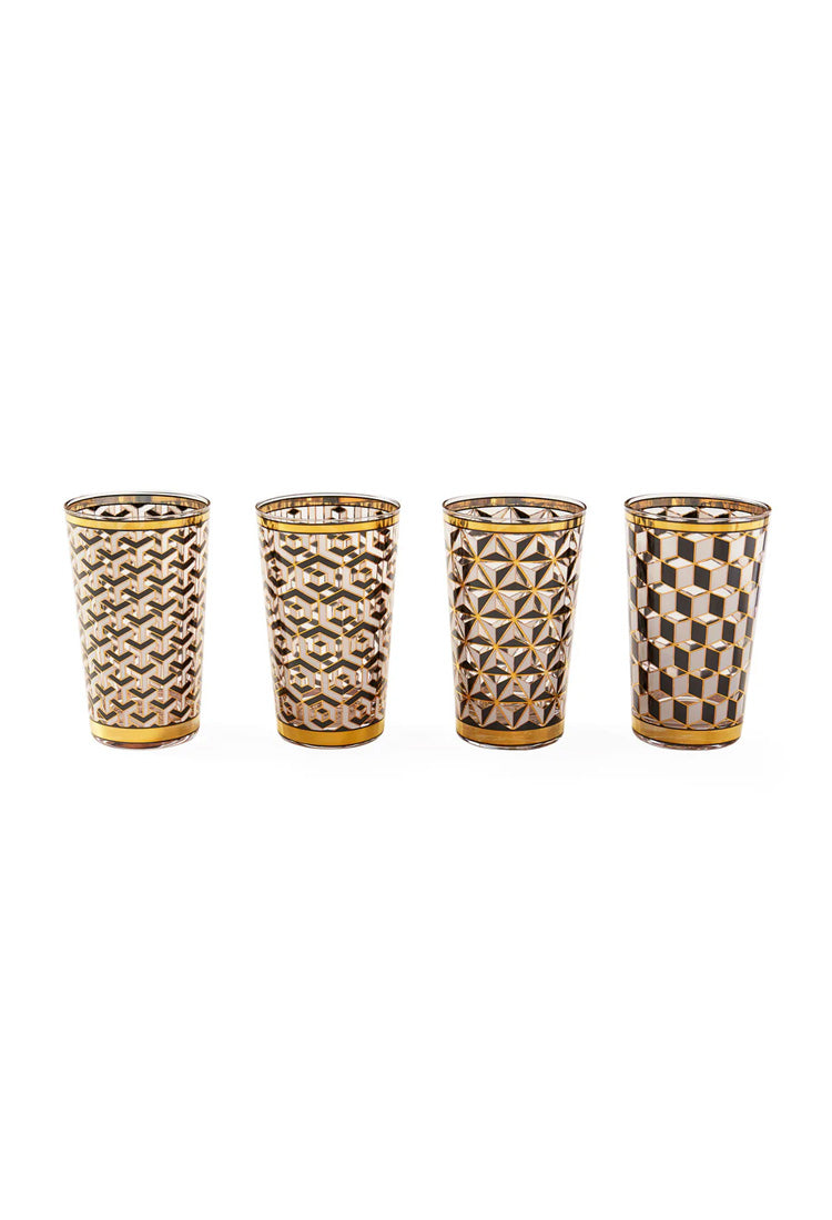 Verres à whisky Jonathan Adler Versailles, lot de 4