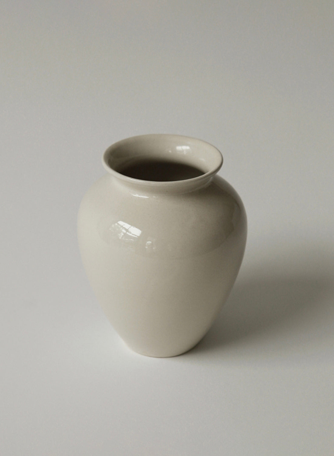 Vase en céramique NR, sable