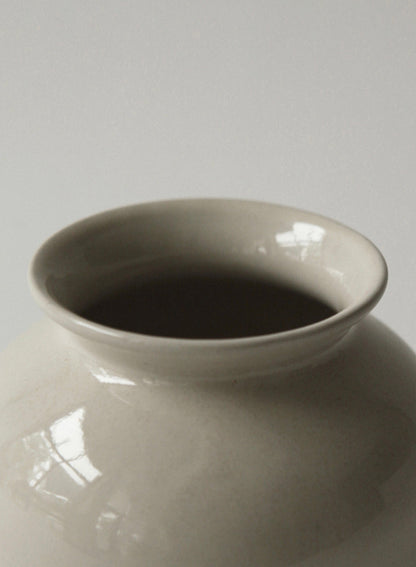 Vase en céramique NR, sable