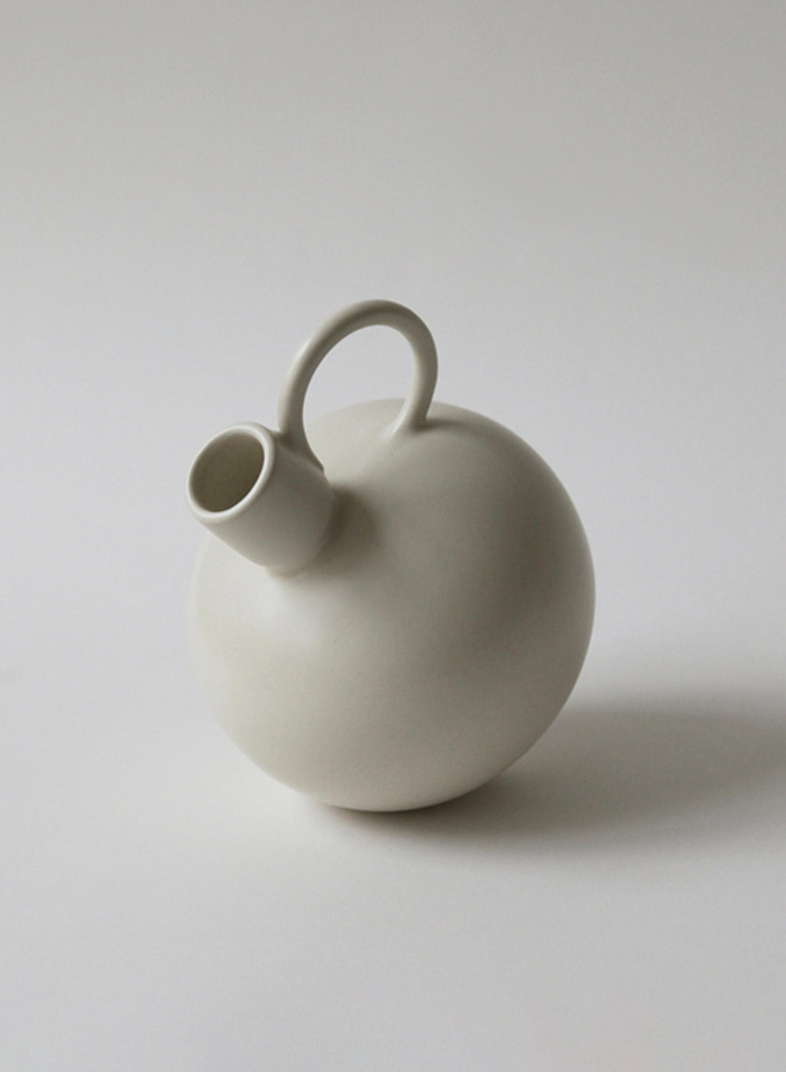 Bougeoir en forme de gourde en céramique NR, brouillard