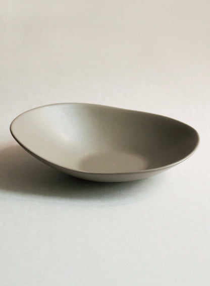 Bol ovale NR Ceramics, vert forêt