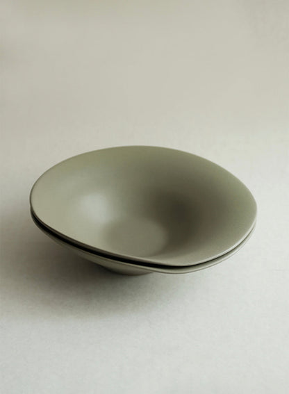 Bol à pâtes NR Ceramics, vert forêt