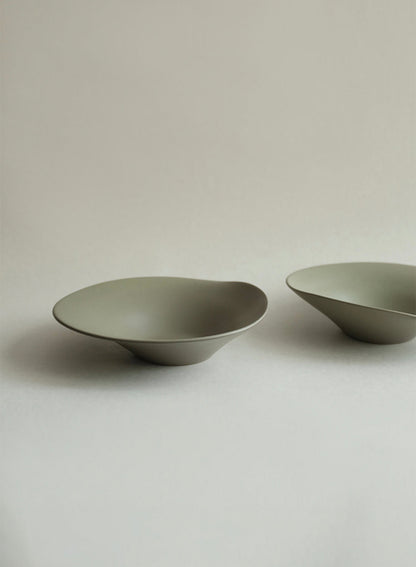 Bol à pâtes NR Ceramics, vert forêt