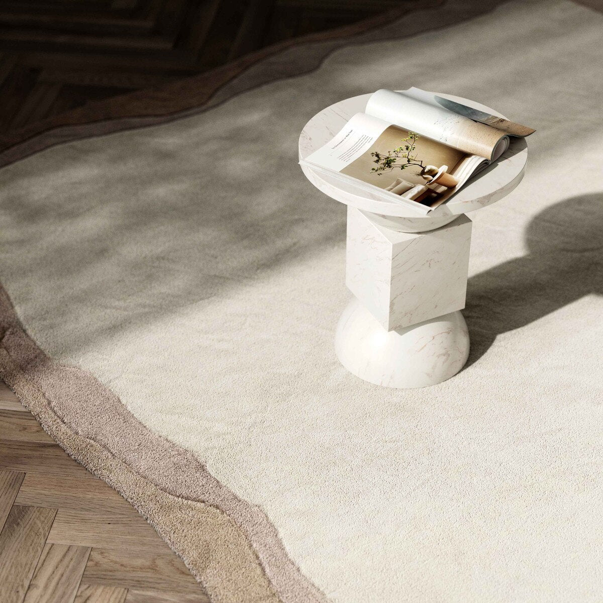 Tapis de sol rectangulaire Tamy Tan 8'x10'