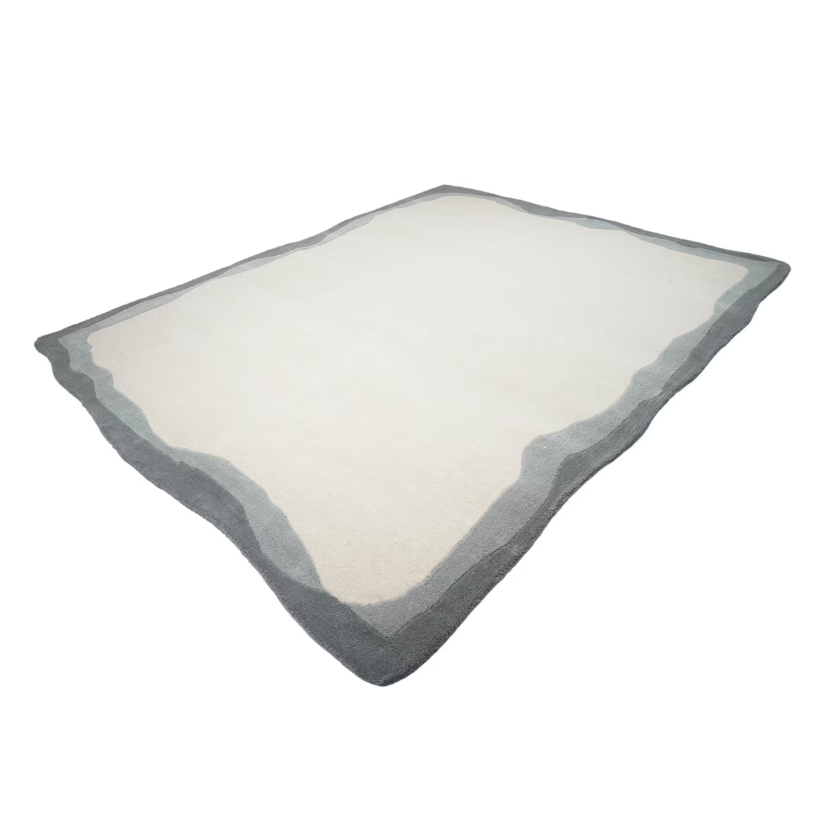 Tapis de sol rectangulaire Tamy Grey 8'x10'