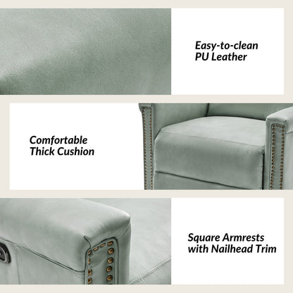 Ensemble de 2 fauteuils inclinables électriques pivotants et basculants Tobias de HULALA HOME