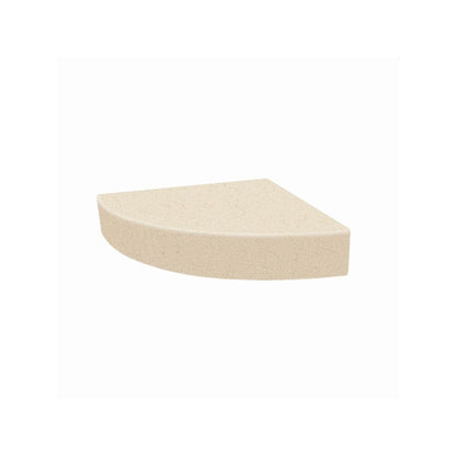 Transolid Studio, siège de douche d'angle mural en surface solide, 35,5 x 35,5 cm - 36,8 x 36,2 x 7,6 cm