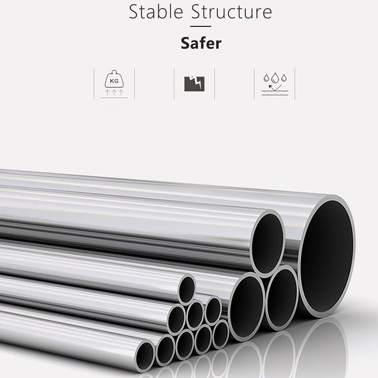 Ensemble de fauteuil inclinable sans accoudoirs, recouvert de tissu, avec repose-pieds et repose-tête réglable.