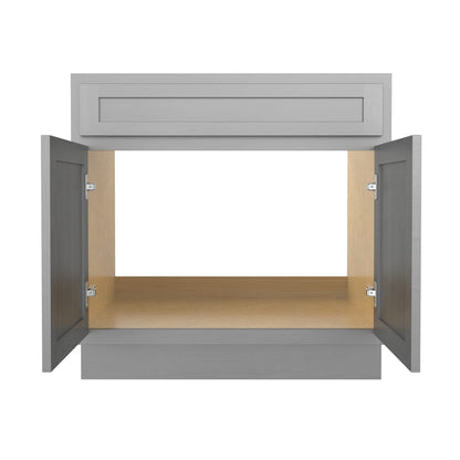 Meuble-lavabo de salle de bain Art Vanity à 36 pouces avec lavabo simple.