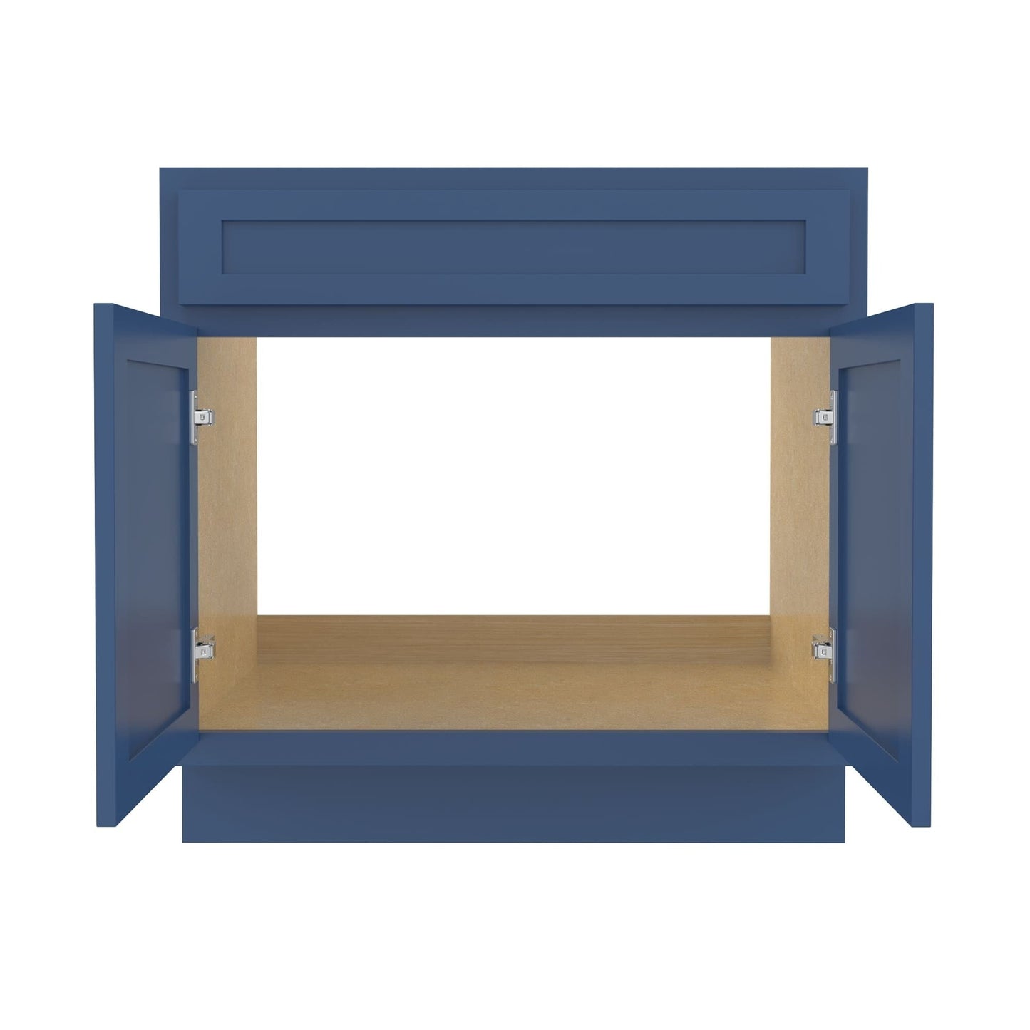 Meuble-lavabo de salle de bain Art Vanity à 36 pouces avec lavabo simple.