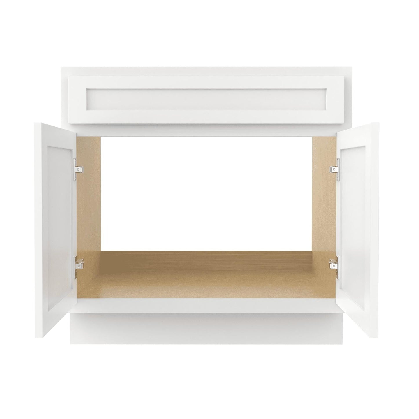 Meuble-lavabo de salle de bain Art Vanity à 36 pouces avec lavabo simple.