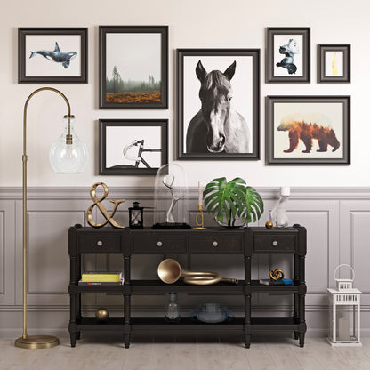 Lampe de sol à arc Verona avec abat-jour en verre