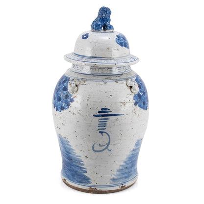 Pot de temple vintage à motif d'enfants enchantés - Grand modèle