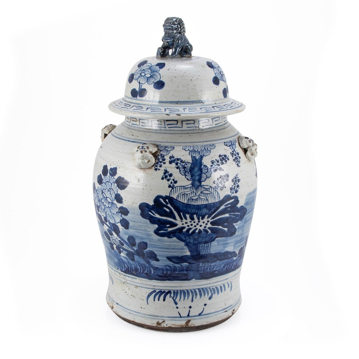 Pot de temple vintage pour plantes de quatre saisons - Grand modèle