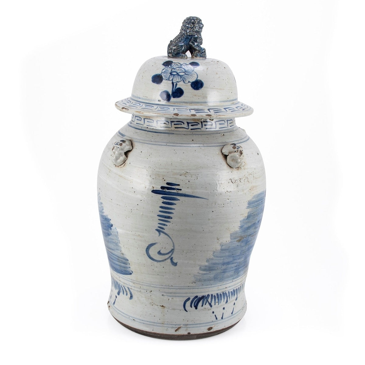 Pot de temple vintage pour plantes de quatre saisons - Grand modèle