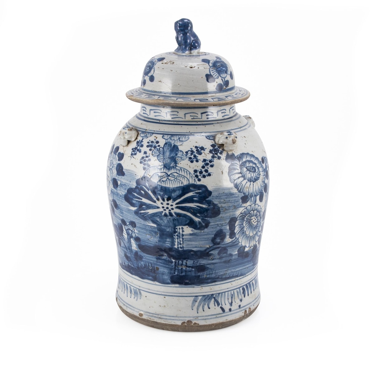 Pot de temple vintage pour plantes de quatre saisons - Petit