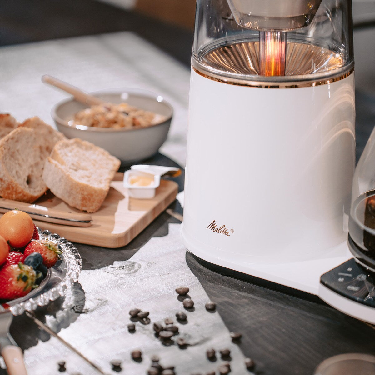 Vision Machine à café goutte-à-goutte Luxe 12 tasses avec tableau de bord rotatif