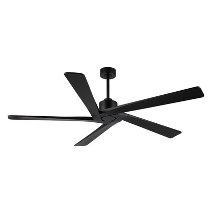 WINGBO Ventilateur de plafond intérieur à 54 pouces avec moteur DC, sans éclairage - N/A