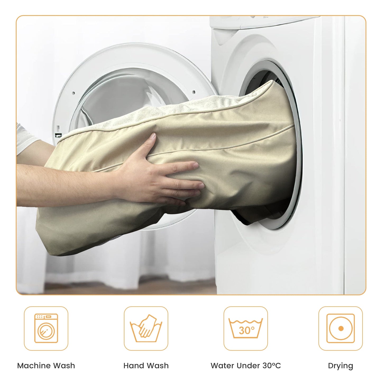 Couchon pour chien WOWMAX en mousse orthopédique imperméable pour grands chiens