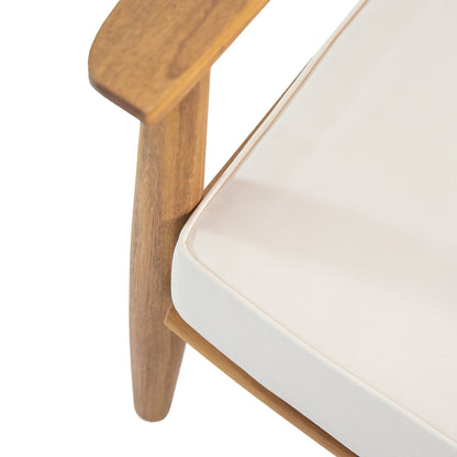 Salon de jardin Willowbrook en acacia, 4 places, de Christopher Knight Home