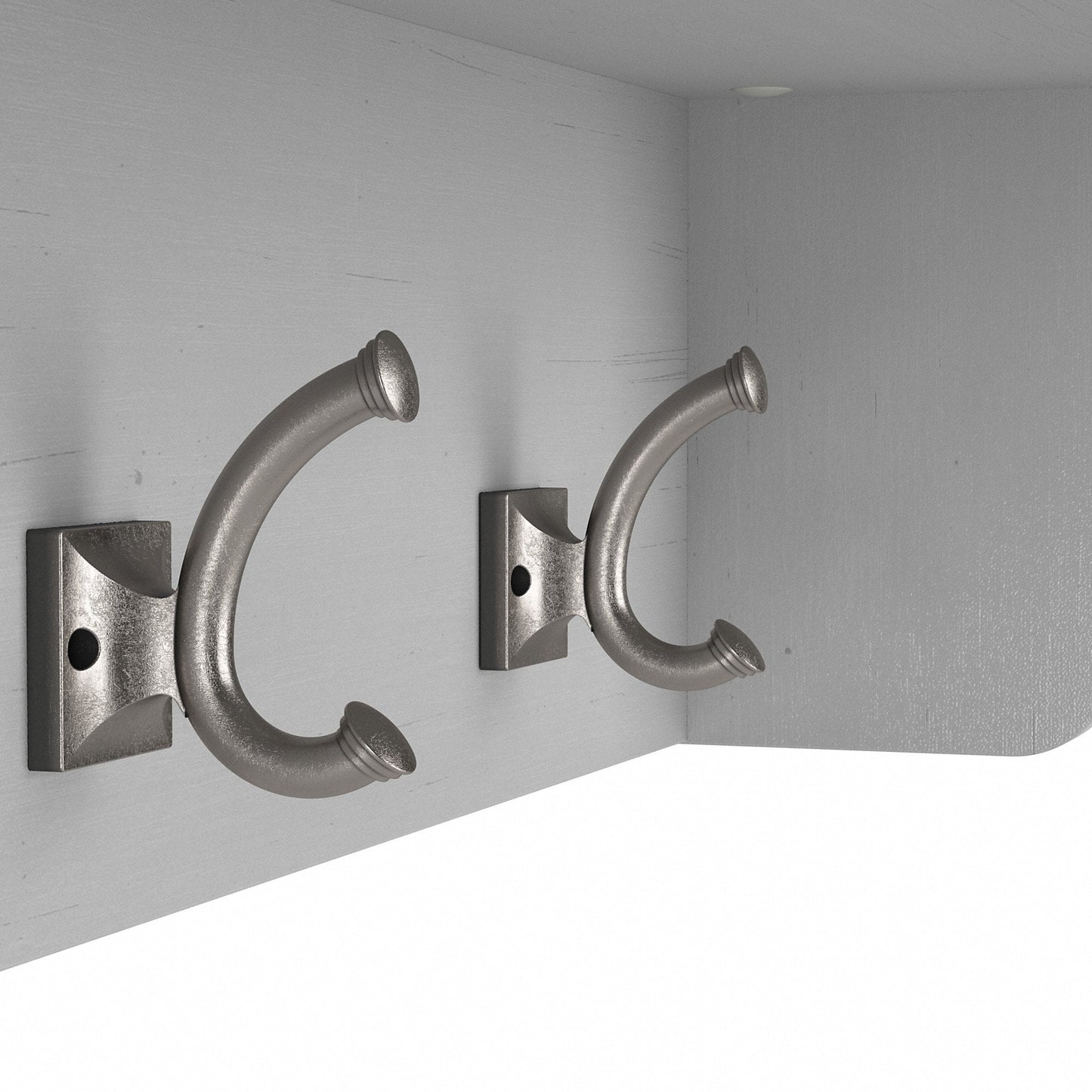 Porte-manteau mural Woodland 40W avec étagère de Bush Furniture