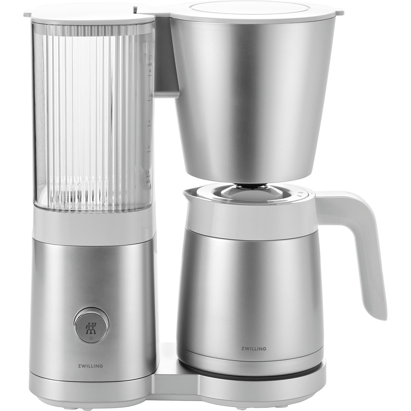 Machine à café goutte-à-goutte ZWILLING Enfinigy avec carafe isotherme, 10 tasses, titulaire du label Golden Cup Standard de la SCA - 2,5 qt