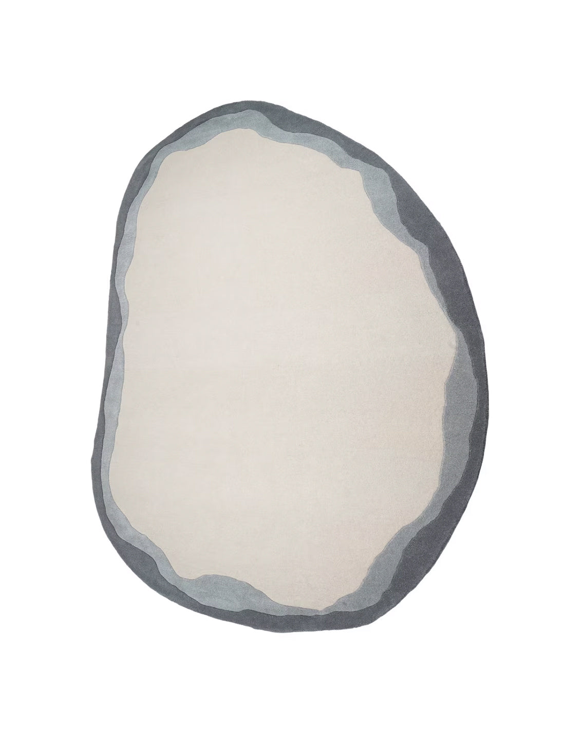 Tapis de sol organique Tamy Grey 8'x10'