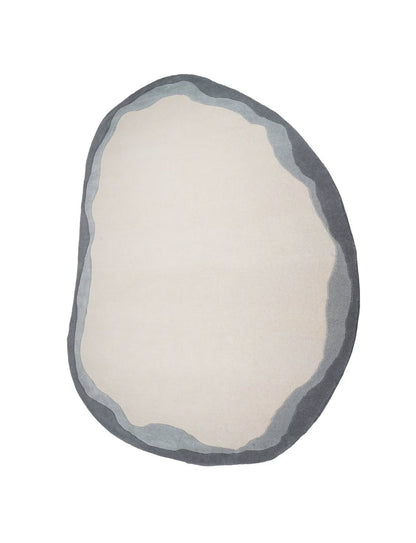 Tapis de sol organique Tamy Grey 8'x10'