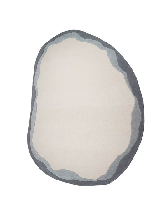 Tapis de sol organique Tamy Grey 8'x10'