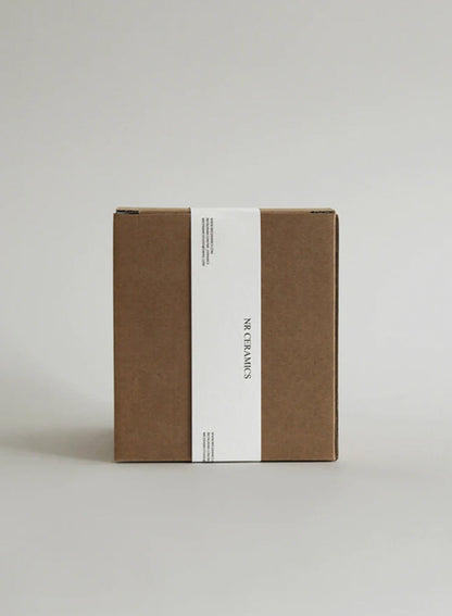 Bougeoir en forme de gourde en céramique NR, brouillard