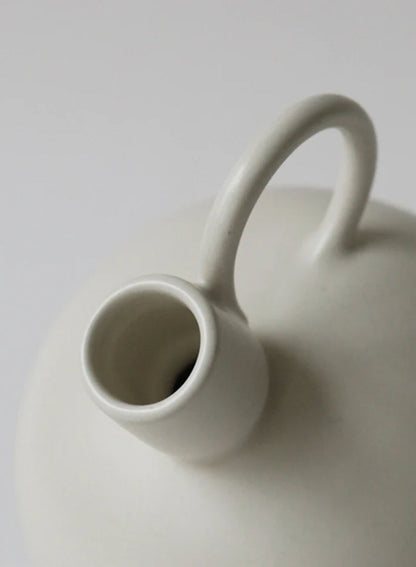 Bougeoir en forme de gourde en céramique NR, brouillard